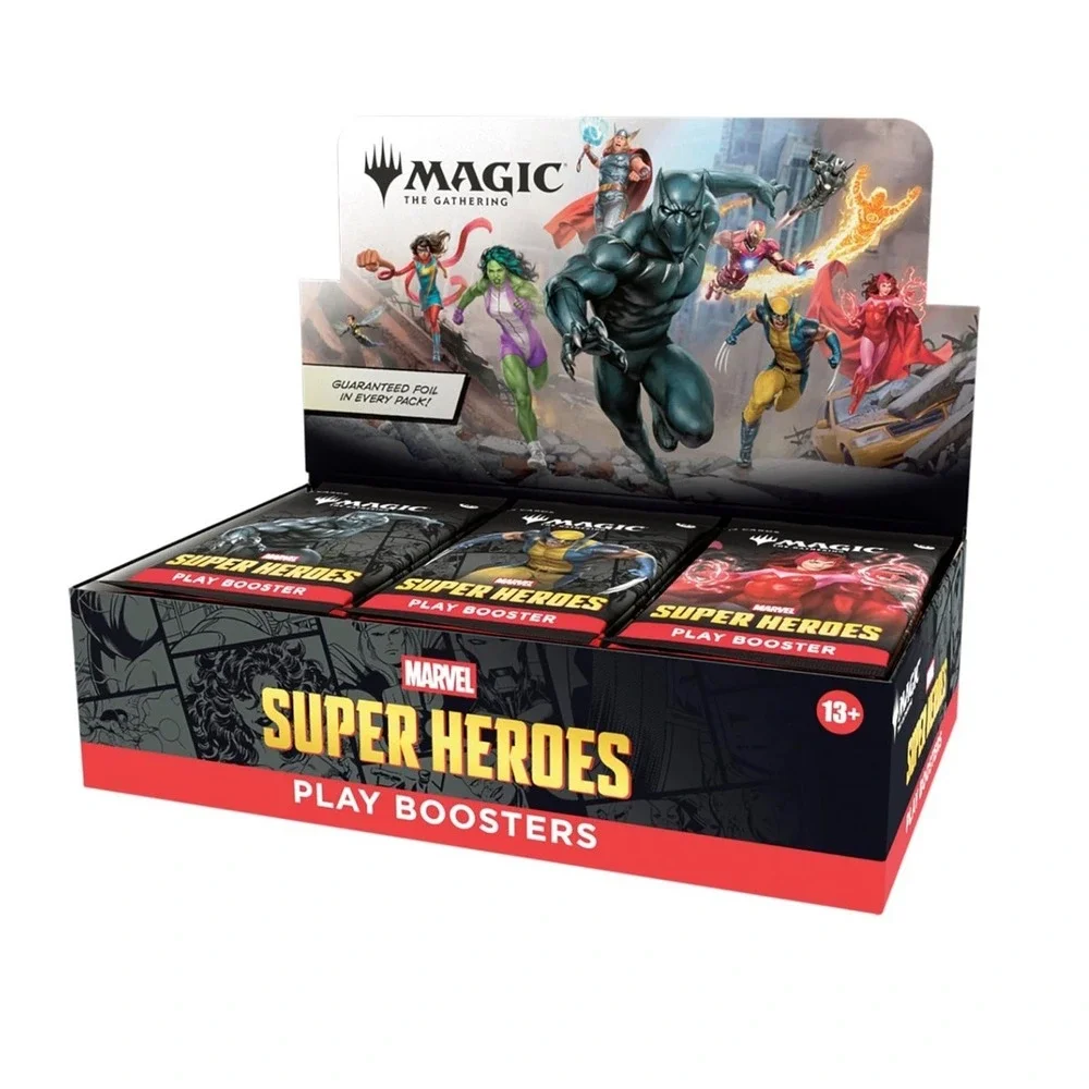 Magic The Gathering Marvel Super Heroes Play Booster Box NEW
